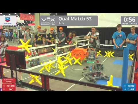 2017 VRC Arts Q53 - 10101R 56C vs 1893D 2131E - 18 to 28