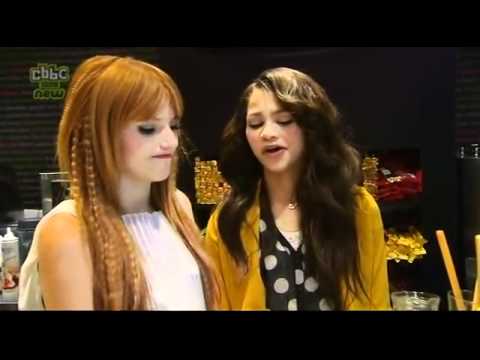 Zendaya and Bella Thorne - Blue Peter 2012