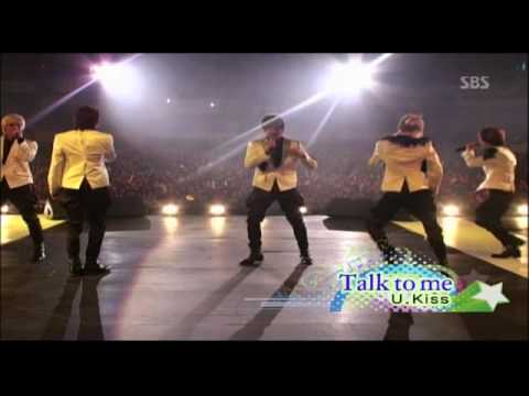 U-Kiss - Man Man Ha Ni & Talk To Me (Shanghai Super Concert 2009)