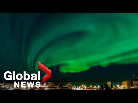 Northern lights: Spectacular aurora borealis takes over North American night sky
