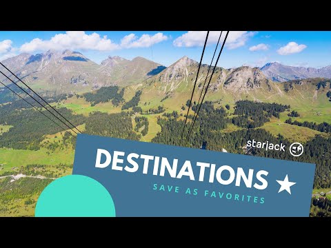 Favor destinations on starjack.at