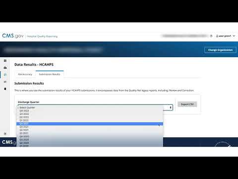 How to check HCAHPS File Submissions Results