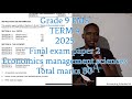 Grade 9 EMS Economics Management Sciences Term 4 Final Exam Paper 2 Of 2025 Full Video