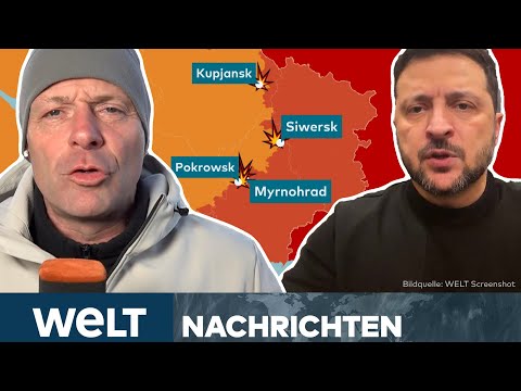 PUTINS KRIEG: Selenskyj legt Friedensplan offen – Größter Streitpunkt bleibt aber ungeklärt | STREAM