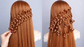 Cute Hairstyles! Easy And Unique Hairstyles For Long Hair | Stylish And Simple Hairstyles Tutorial