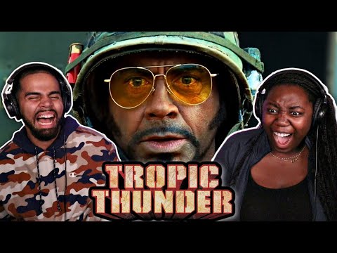 "THIS MOVIE IS OUT OF CONTROL!" - FIRST TIME WATCHING *TROPIC THUNDER* Movie Reaction