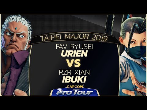 FAV Ryusei (Urien) VS RZR Xian (Ibuki) - L. Top 16 - Taipei Major 2019 - SFV - CPT2019