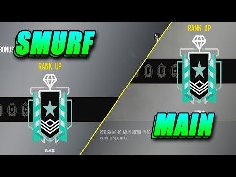 Diamond On My Smurf And Main - Rainbow Six Siege