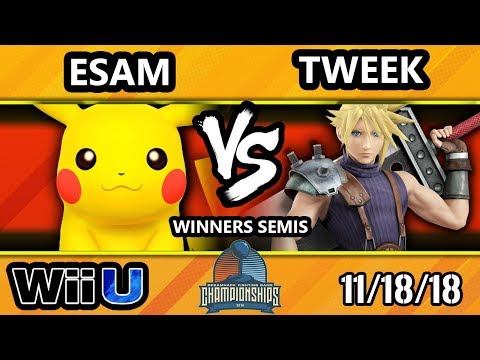 DHATL18 Smash 4 - PG | ESAM (Pikachu) Vs. Tweek (Cloud) - Wii U Winners Semis