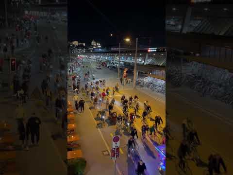 CRITICAL MASS #night #zurich #criticalmass