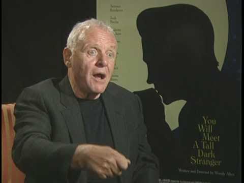 Anthony Hopkins Interview for Woody Allen's YOU WILL MEET A TALL DARK STRANGER