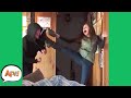 So SCARED She Actually KICKED Him Funniest Pranks AFV 2021
