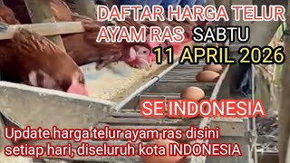 Download lagu HARGA TELUR AYAM RAS HARI INI, SABTU 11 APRIL 2026 mp3