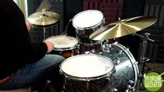 Video thumbnail for Mapex Black Panther Velvetone 5.5" x 14" Snare by Boston Drum Center