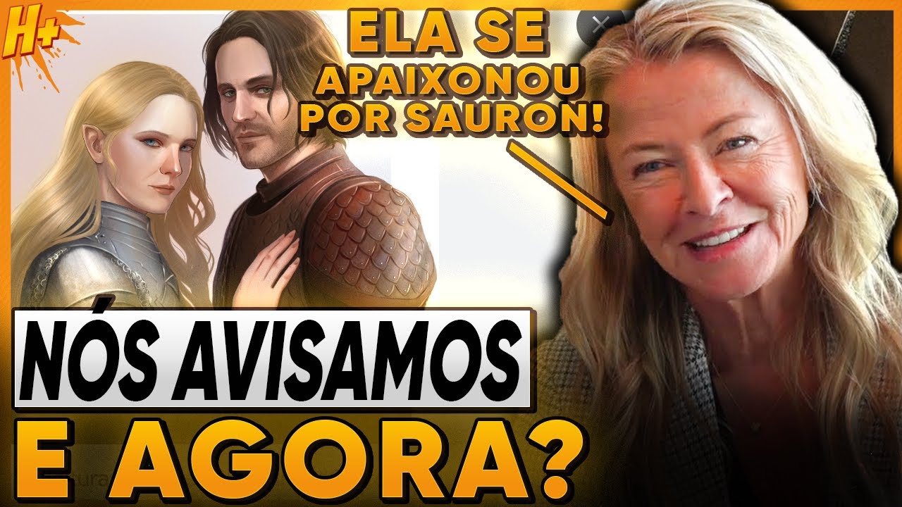 ANÉIS DA LOUCURA! DIRETORA CONFIRMA: GALADRIEL É APAIXONADA POR SAURON