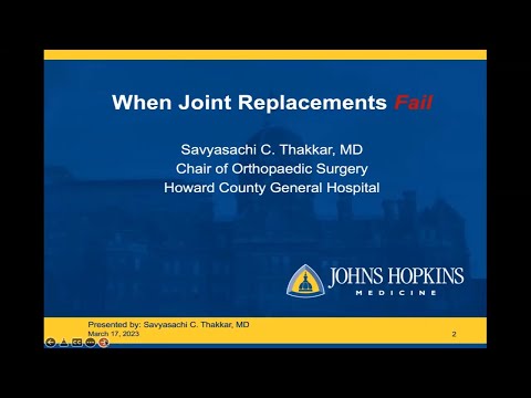 Revision Surgery after a Failed Previous Joint Replacement