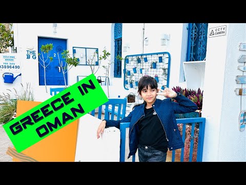 Santorini of Oman A must visit place #bluegate#santorinioman#santorini#muscat #muscatvlog