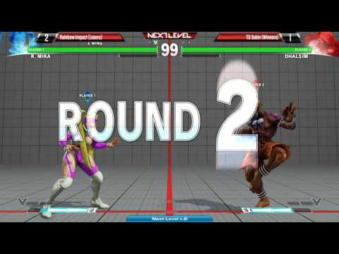 SF5 Grand Finals @ NLBC v.6 - Rainbow Impact vs TS Sabin [720p/60fps]