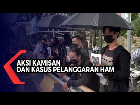 Aksi Kamisan, Mahasiswa Tuntut Penuntasan Kasus Pelanggaran HAM
