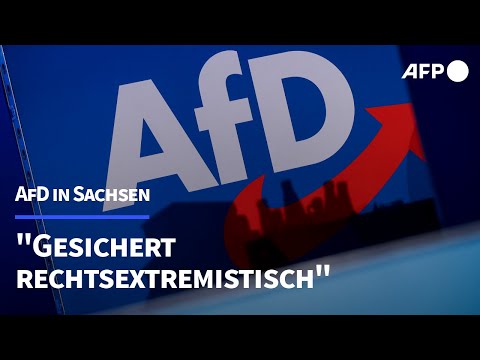 Verfassungsschutz: Sächsische AfD ist "gesichert rechtsextrem" | AFP