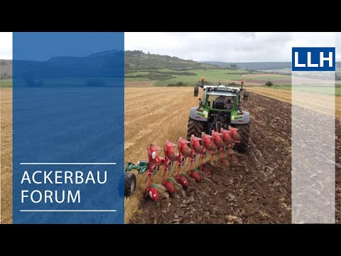 Ackerbauforum - Zwischenfruchtsaat mit Schälpflug