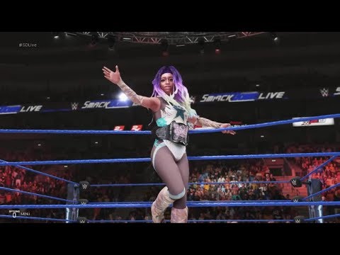 WWE 2K19 - Sonya Deville and Mandy Rose VS Kairi Sane and Lola Starr