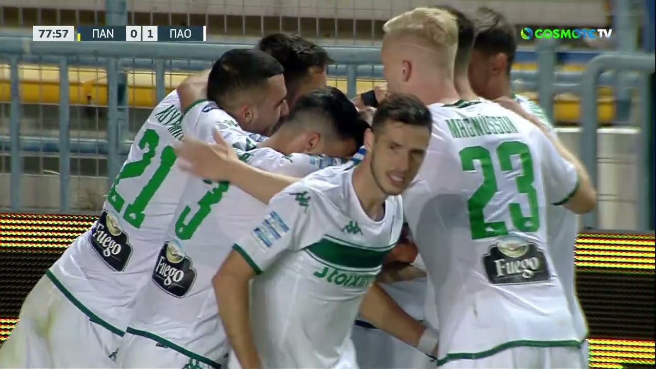 Highlights: Panetolikos – Panathinaikos 0-1 | pao.gr