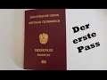 Kai bekommt einen Reisepass I Baby Pass I Österreich I MamaBirdie