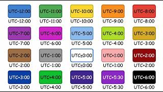 Every Time Zone Explained