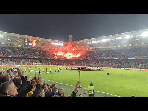 AEK Marseille teams' entrance