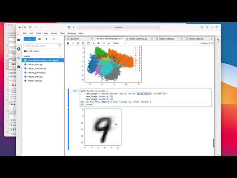 L16.4 A Convolutional Autoencoder in PyTorch -- Code Example