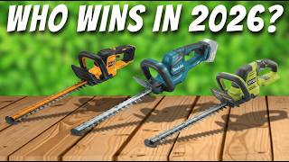 ✅ 5 Best Cordless Hedge Trimmers [2026] Electric Hedge Trimm