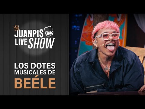Beéle demuestra sus dotes musicales en The Juanpis Live Show