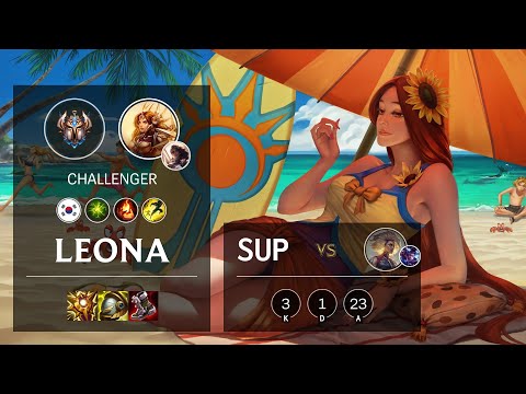 Leona Support vs Rell - KR Challenger Patch 11.21