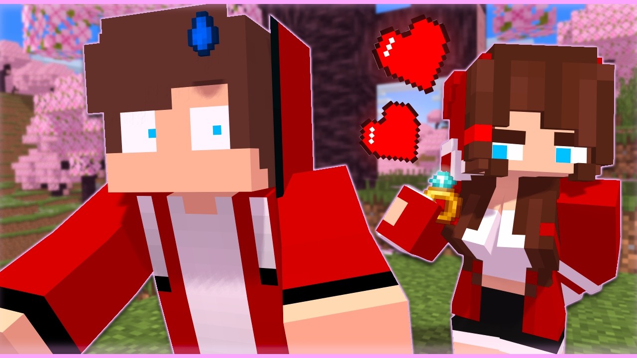 MAIZEN : JJ Got a GIRLFRIEND on Valentine's Day ?!   - Minecraft Animation JJ & Mikey