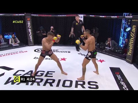 Nathaniel Wood's HUGE one-punch knockout at CW92