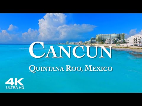 CANCUN 2026 🇲🇽 Drone Aerial 4K Dron | Cancún Mexico Quintana Roo Ultra HD