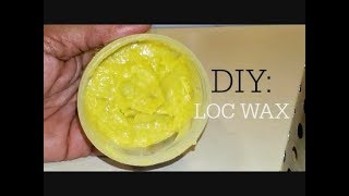 DIY: Natural Loc Wax for Extreme Hair Growth