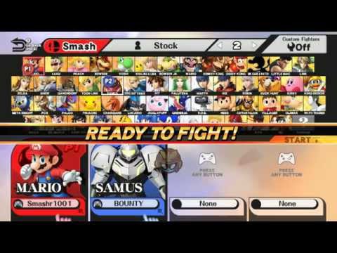 Youmacon 2015 Wii U - Bounty vs Smasher1001 - Smash Bros. 4 Wii U