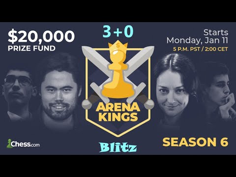 Banter Blitz After Arena Kings - Check the description for IIT-Aavhan Chess Fest 2021