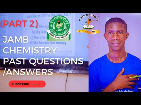 WAEC, JAMB & POST UTME  2025 CBT CHEMISTRY POSSIBLE QUESTIONS (21-40)