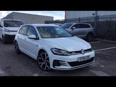 Volkswagen Golf 2.0 TDI GTD DSG Pure White Used Car | Wrexham Volkswagen