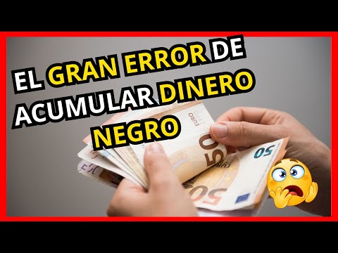 🚫 Guardar dinero negro te sale más caro de lo que crees