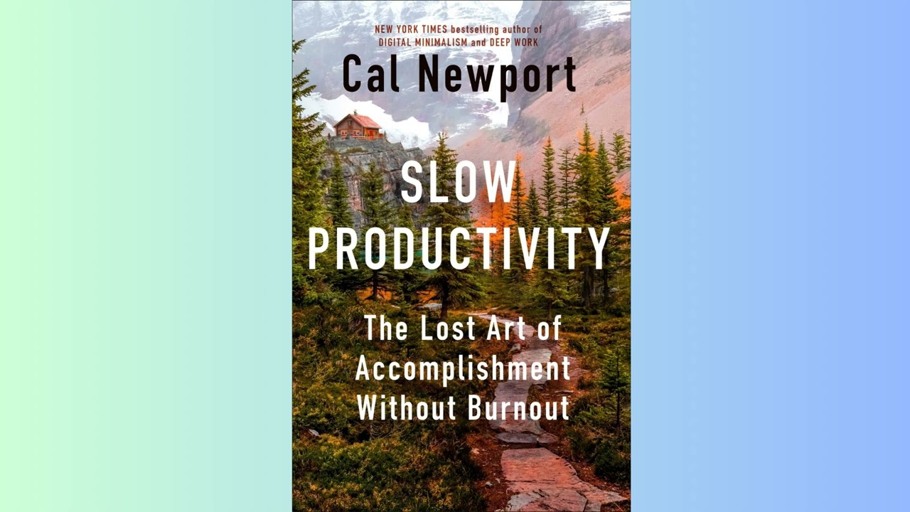 SUMMARY - Slow Productivity The Lost Art of Accomplishment Without Burnout - Cal Newport