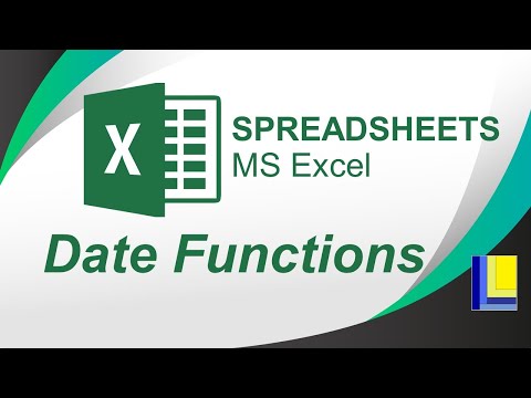 MS Excel | Date Functions