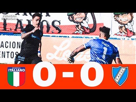 Sportivo Italiano 0-0 Villa San Carlos | Primera División B | Fecha 12 (Clausura)