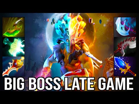 BIG BOSS LATE GAME [ JUGGERNAUT ] INSANE TEAM FIGHT - DOTA 2 GAMEPLAY
