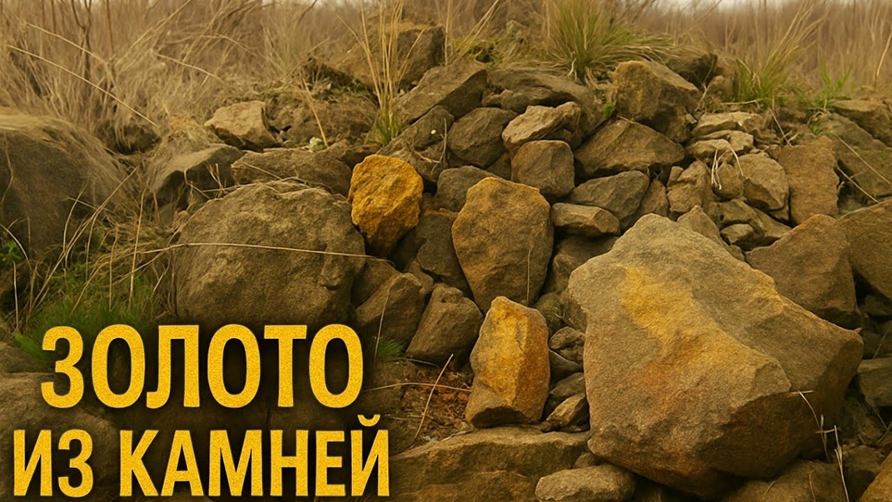 ЗОЛОТО ИЗ КАМНЕЙ КАК ПОЛУЧИТЬ ЗОЛОТО