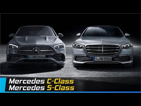 The new Mercedes C-Class Vs Mercedes S-Class | Design & Dimensions Comparison