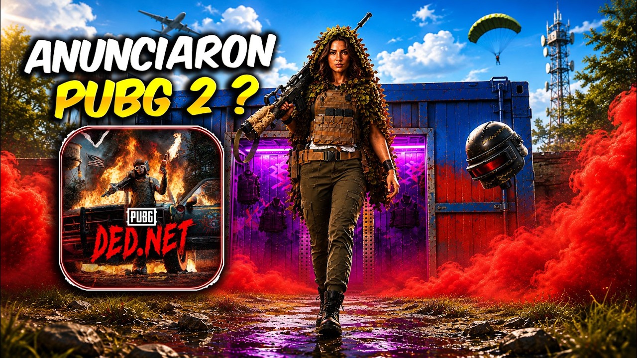 Anunciaron PUBG 2? Asi es el NUEVO JUEGO de KRAFTON - PUBG: DED NET